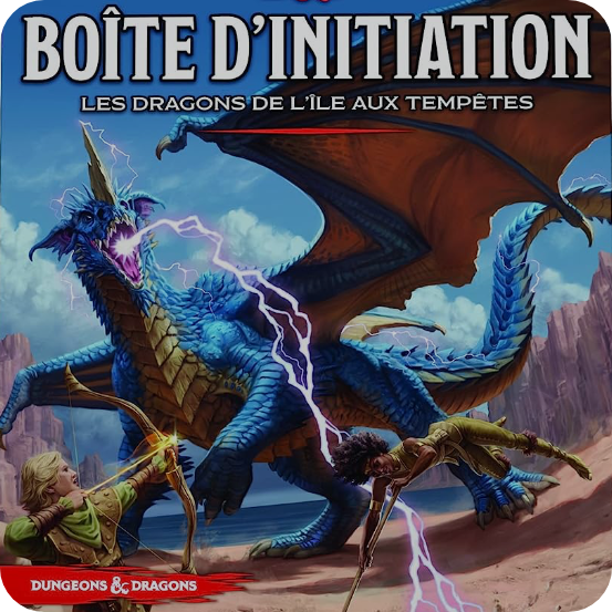 donjon et dragon kit initiation dragon de l'ile aux tempetes